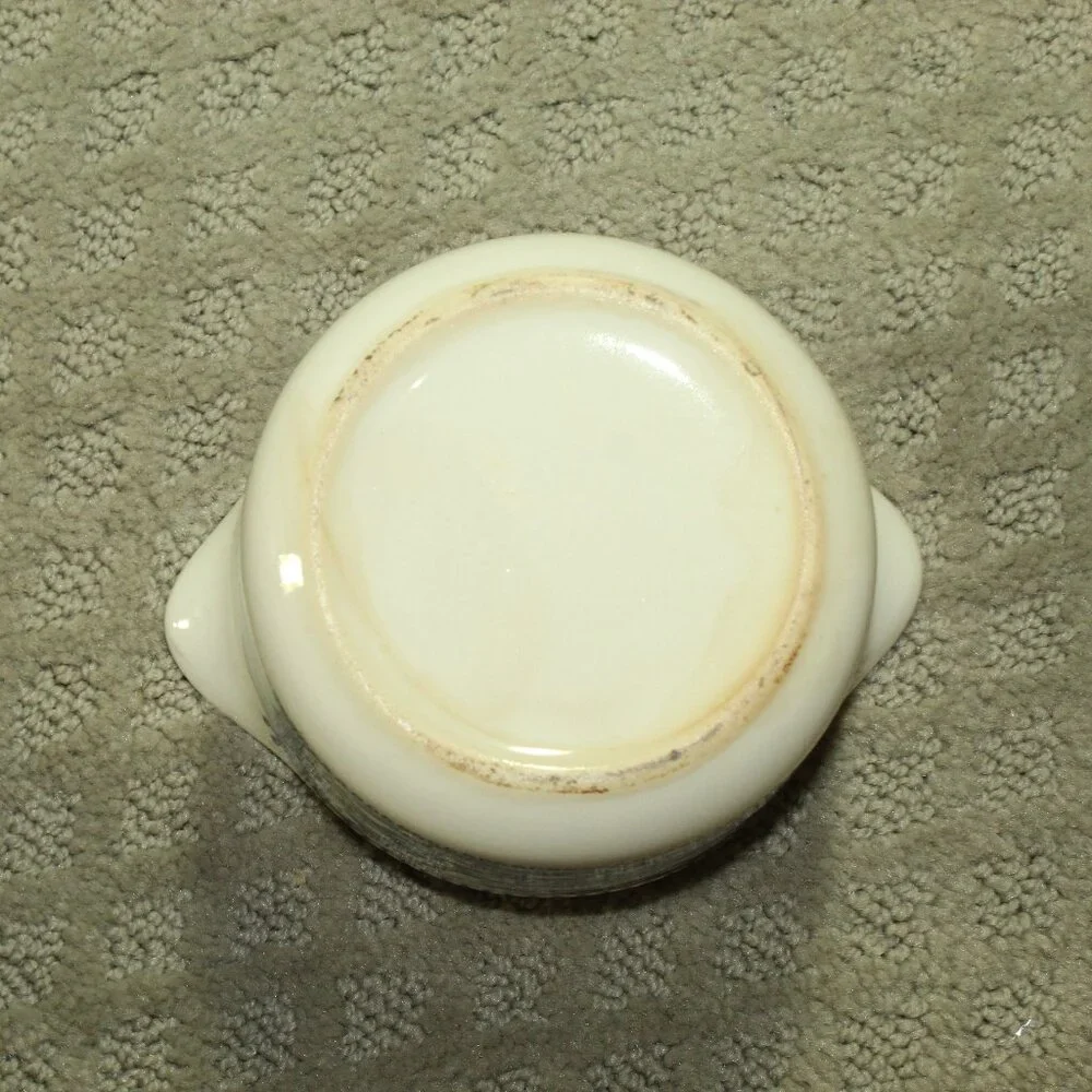 Currier & Ives Two Spout Gravy Bowl